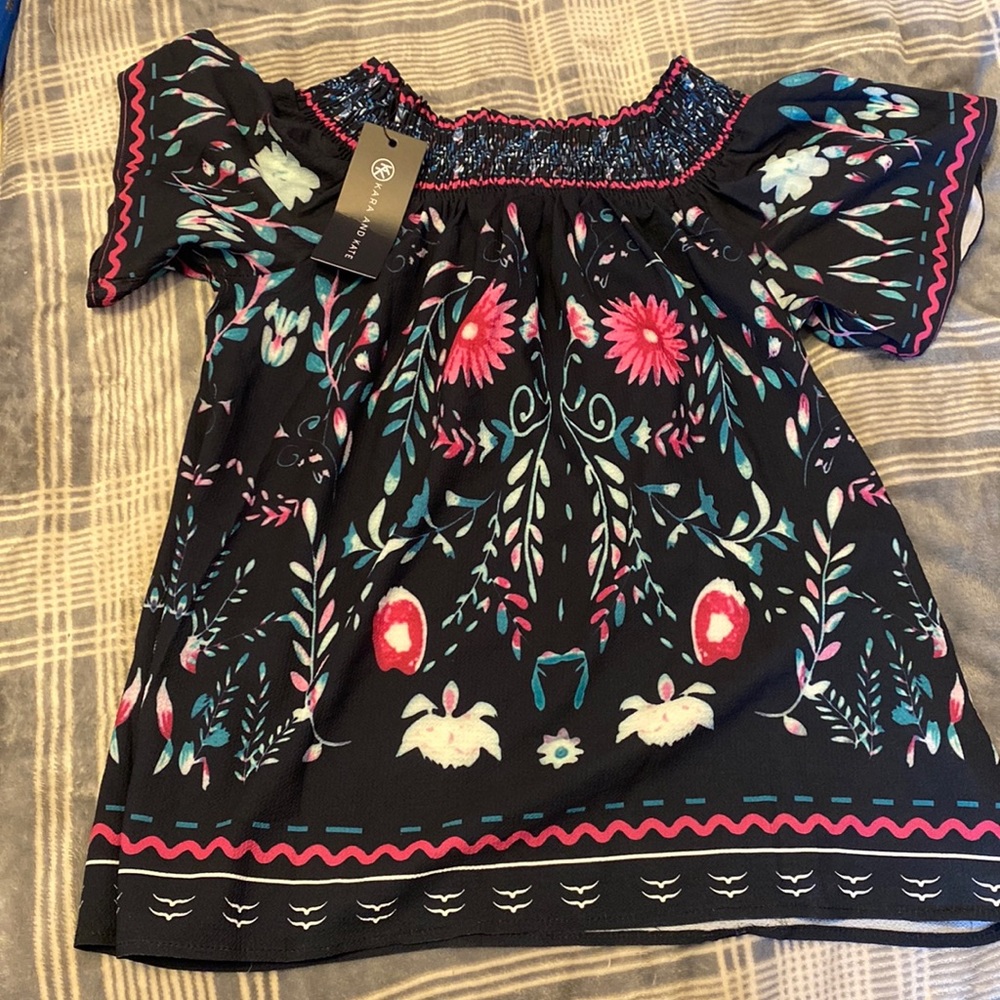 Kara & Kate boho top..NEW WITH TAGS!..size Small